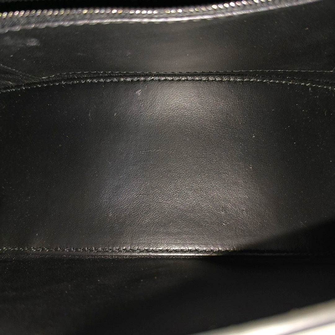 Hourglass S Calfskin Black