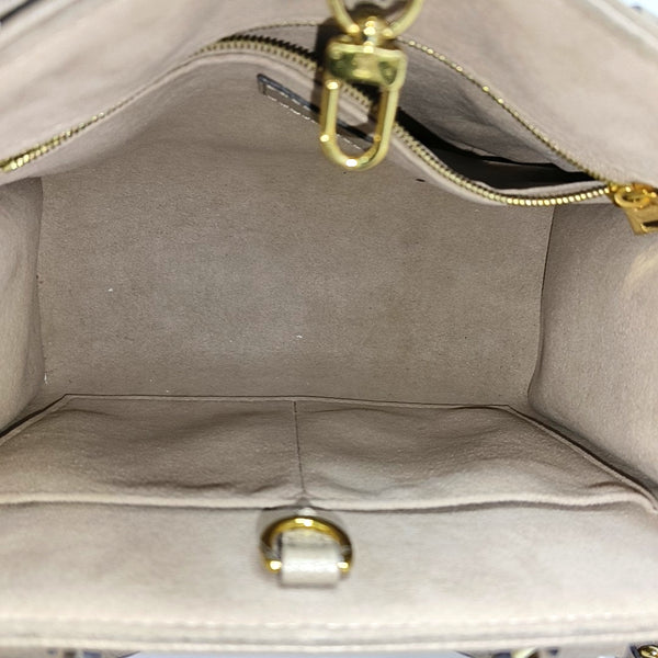 ONTHEGO PM Monogram Calfskin Gray