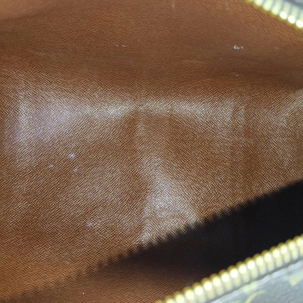 PAPILLON 30 Monogram Coated Canvas Brown