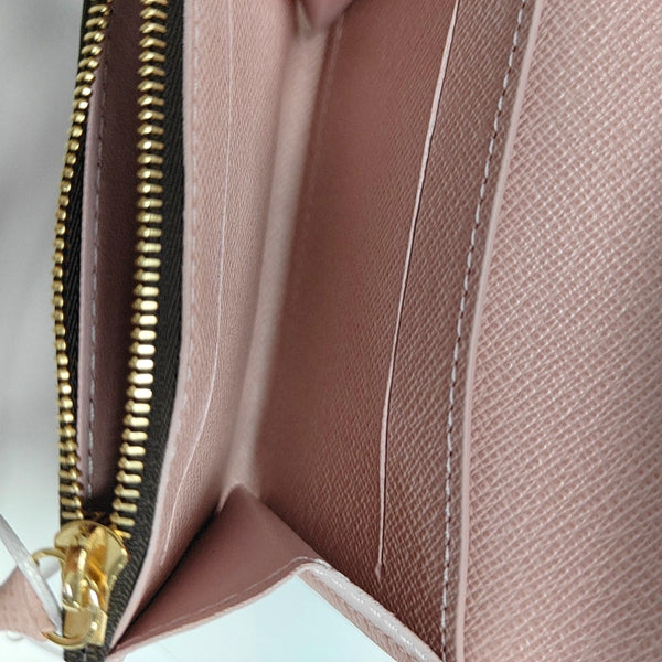 ROSALIE Monogram Coated Canvas Brown Card Holder