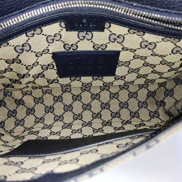Monogram Canvas Shoulder Bag Beige