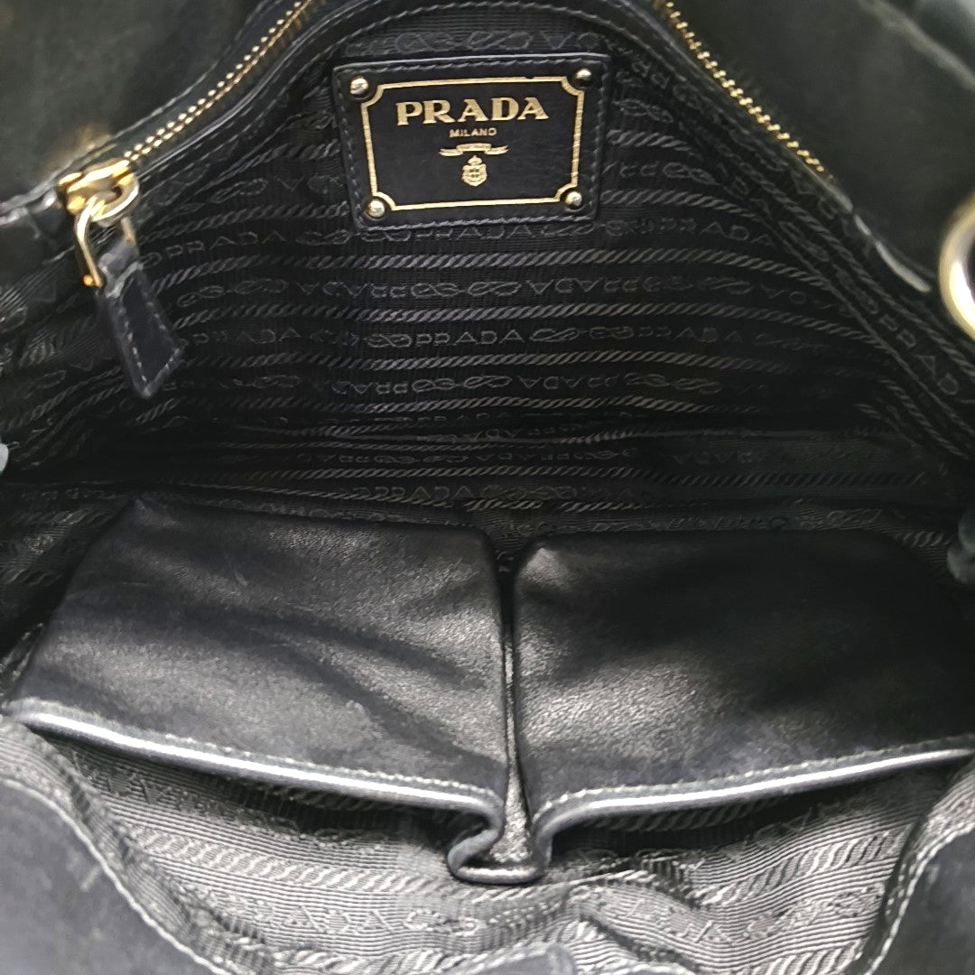 Gaufre Calfskin Black