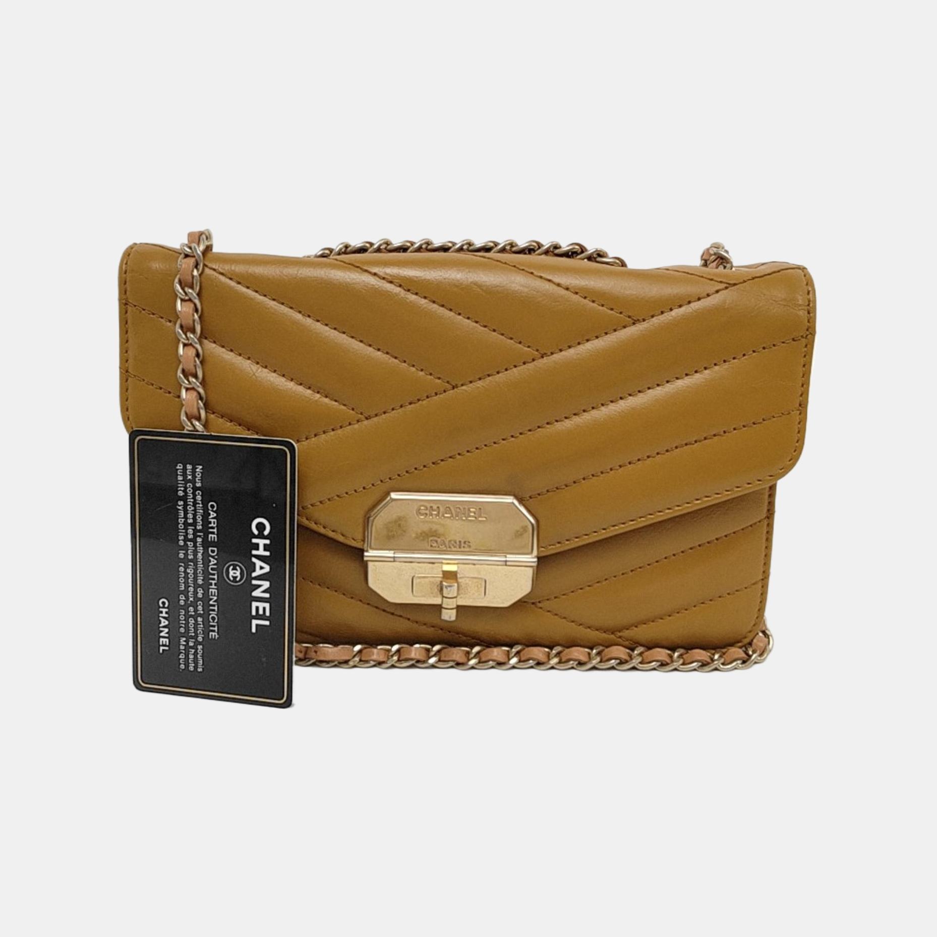Quilted Calfskin Yellow
