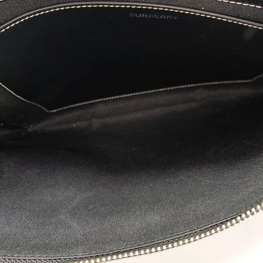 Large Coated Canvas Brown