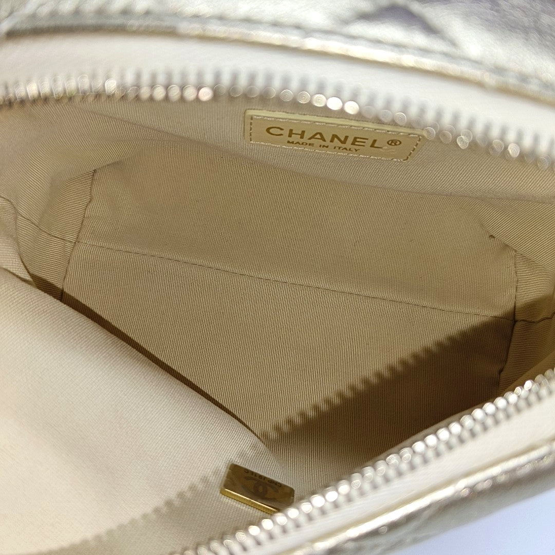 Quilted Lambskin Gold