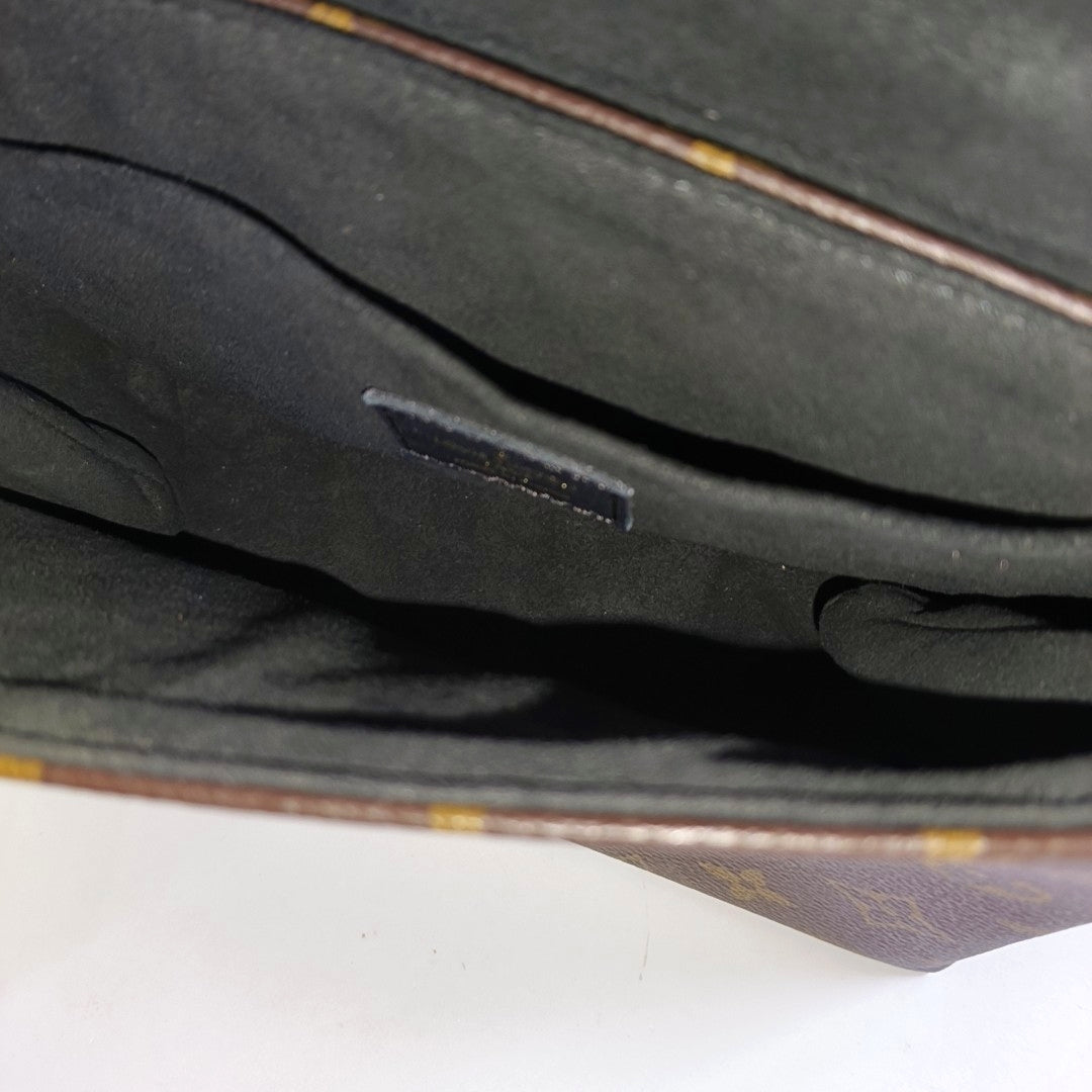 Authenticated pre-owned  LOCKY BB Monogram Coated Canvas Brown - Shoulder Bag at Looply