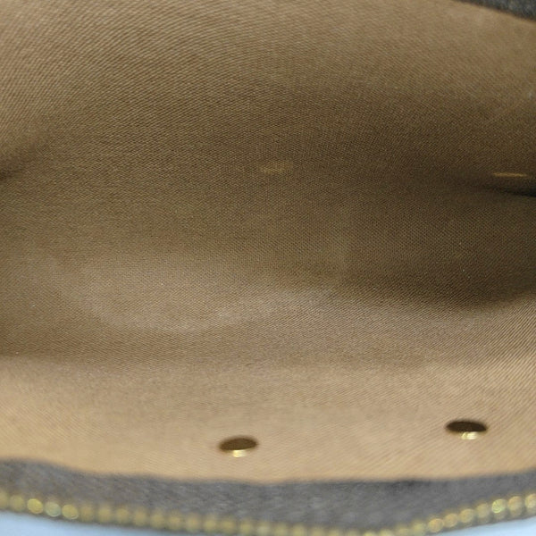 EVA Monogram Coated Canvas Brown