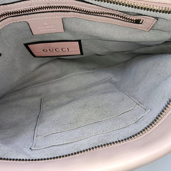 GG Marmont Medium Quilted Calfskin Pink
