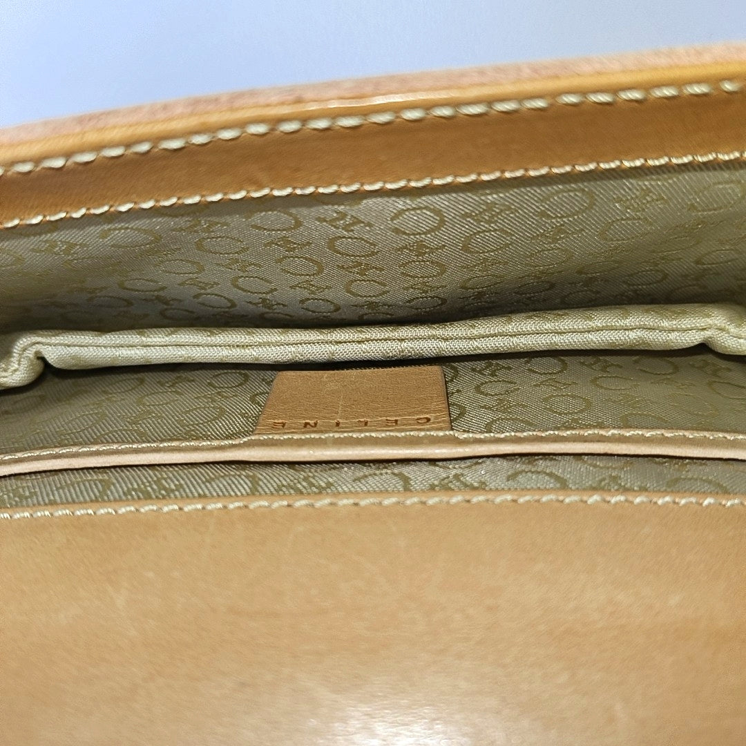 Suede Top Handle Bag Orange