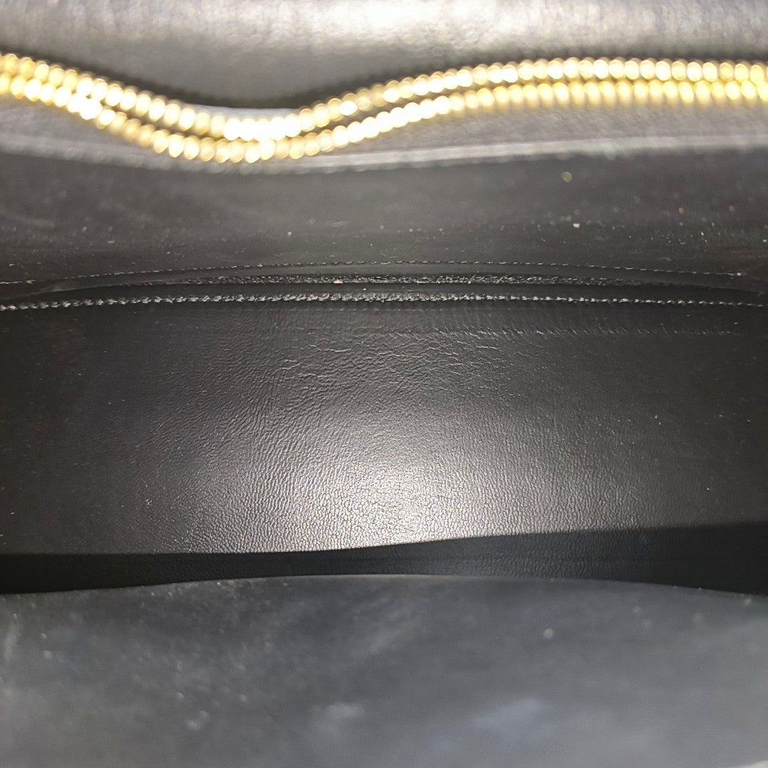 Crush Medium Calfskin Black