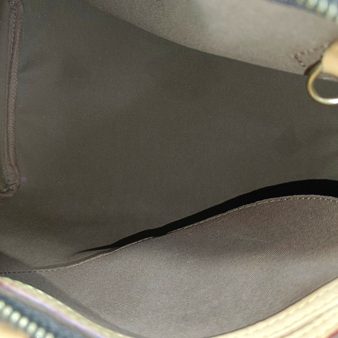 SPEEDY 30 Monogram Coated Canvas Brown