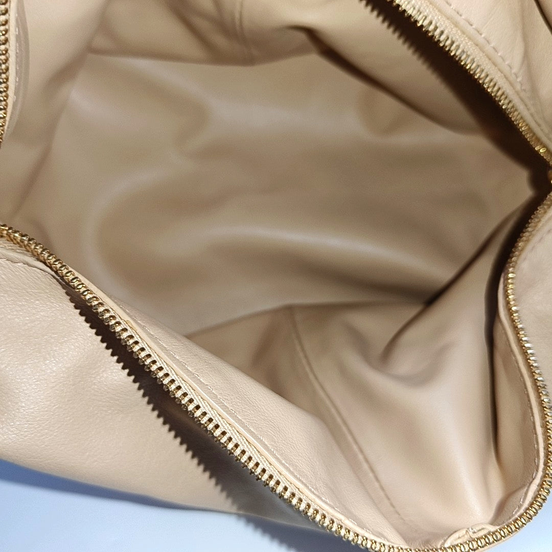 Jodie Piel de Becerro Beige