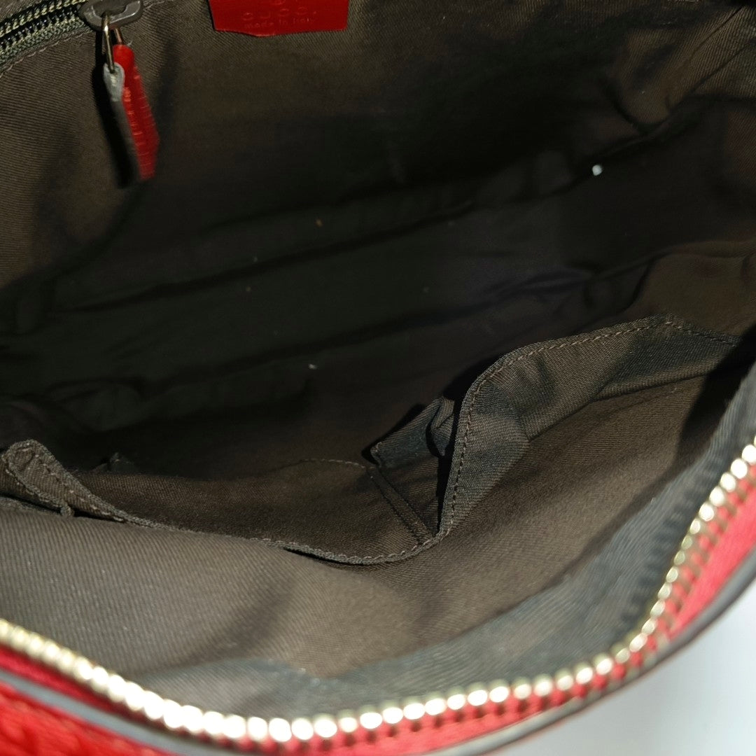 Calfskin Shoulder Bag Red