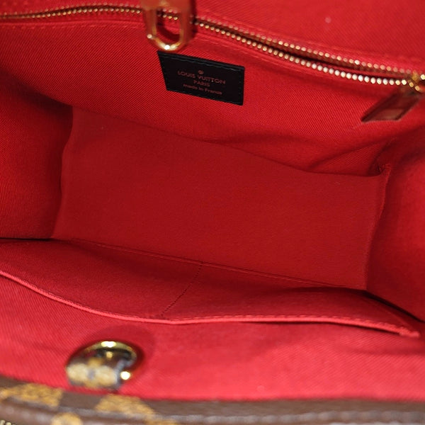 ONTHEGO PM Monogram Coated Canvas Brown