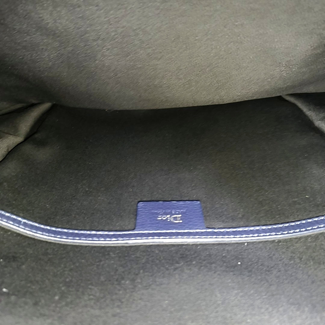 Calfskin Backpack Blue