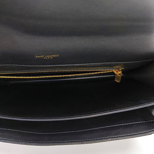 GABY Quilted Lambskin Black