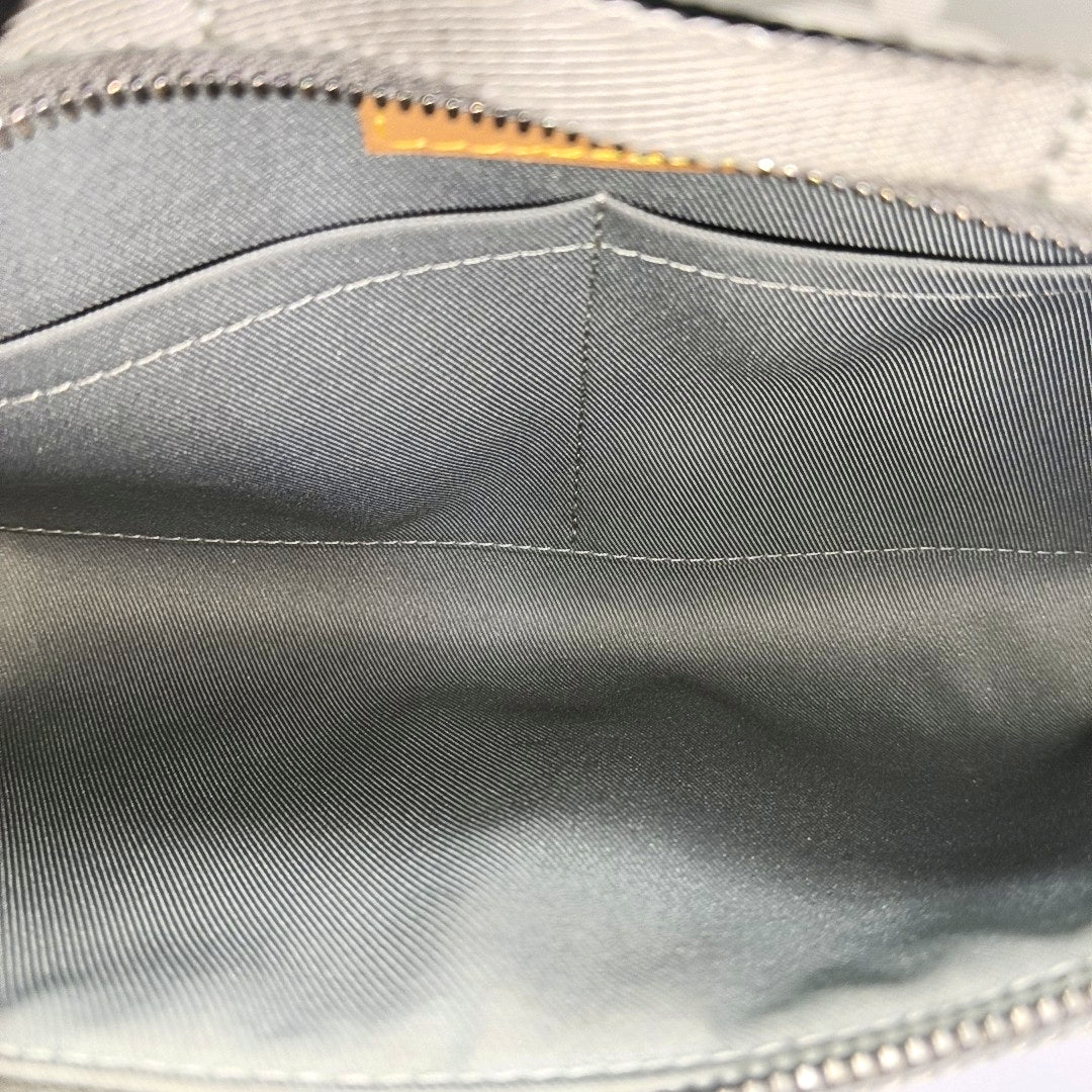 Monogram Coated Canvas Shoulder Bag Green