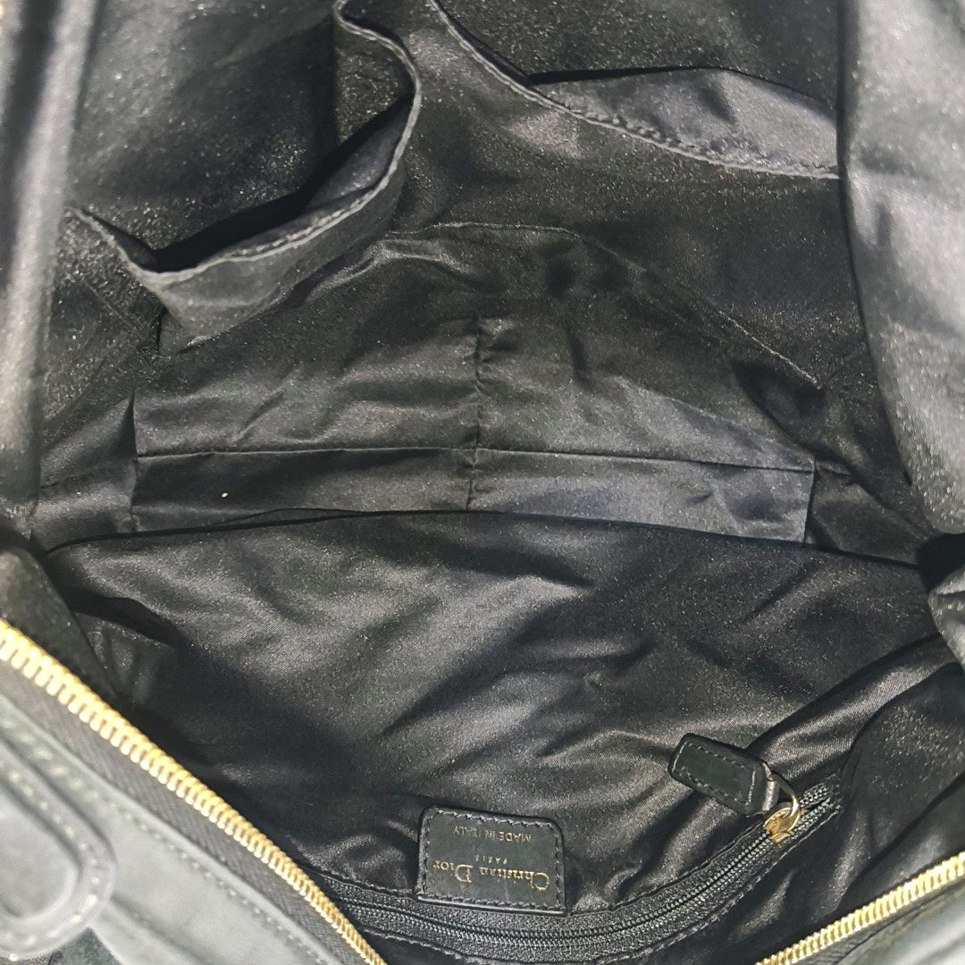 Calfskin Shoulder Bag Black