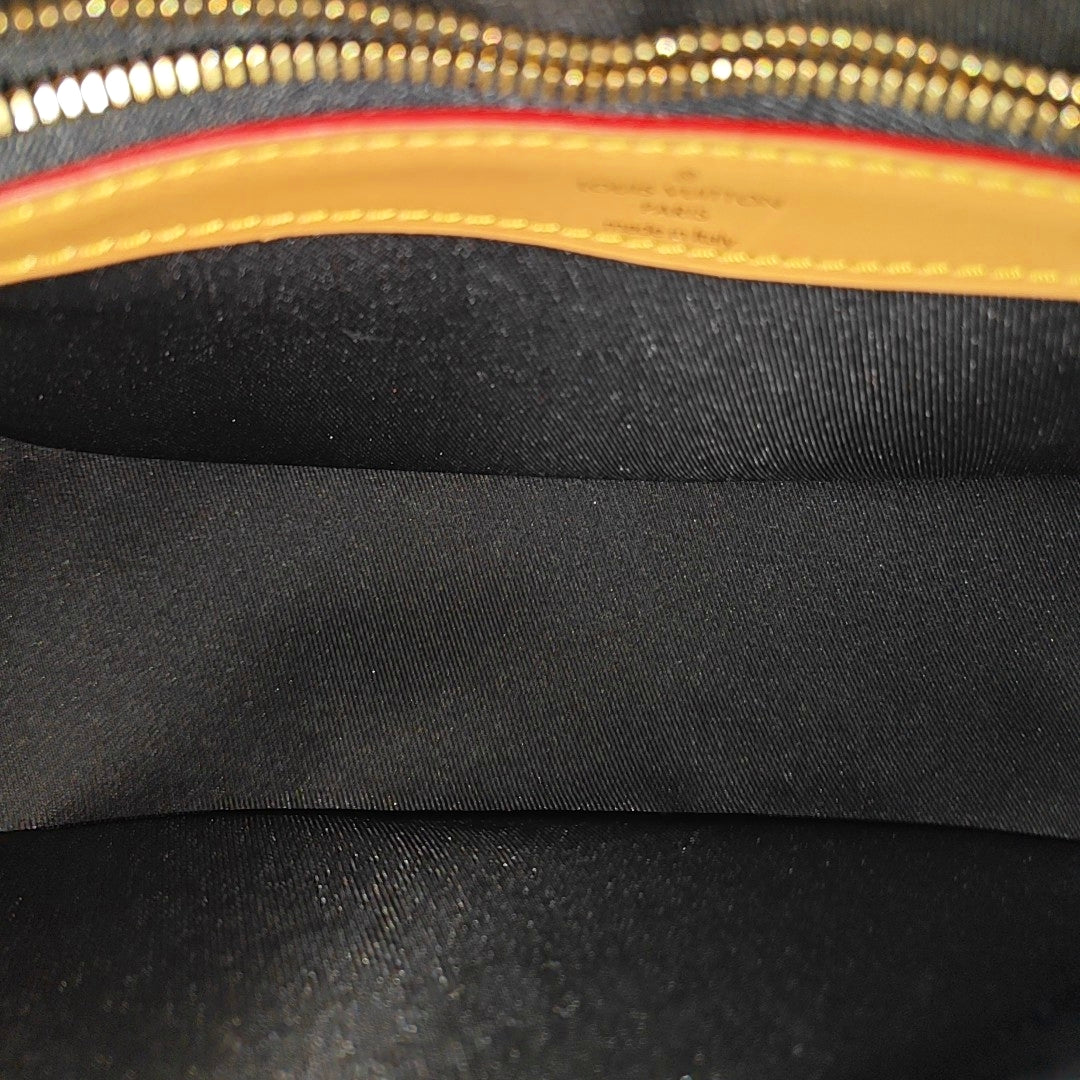DIANE Monogram Coated Canvas Brown