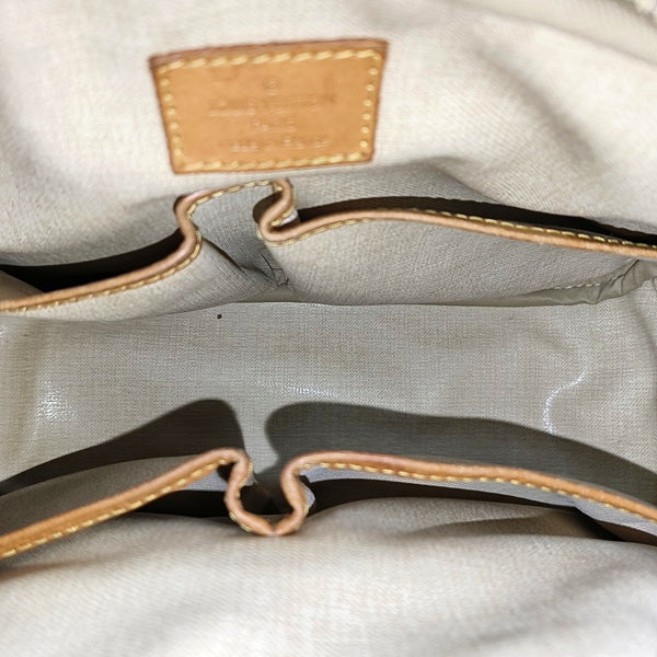 DEAUVILLE Monogram Coated Canvas Brown