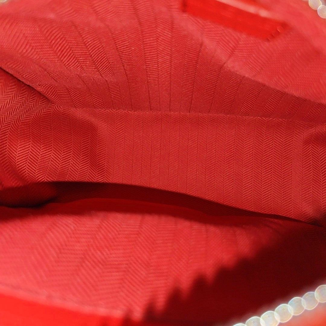 Puzzle Mini Calfskin Red