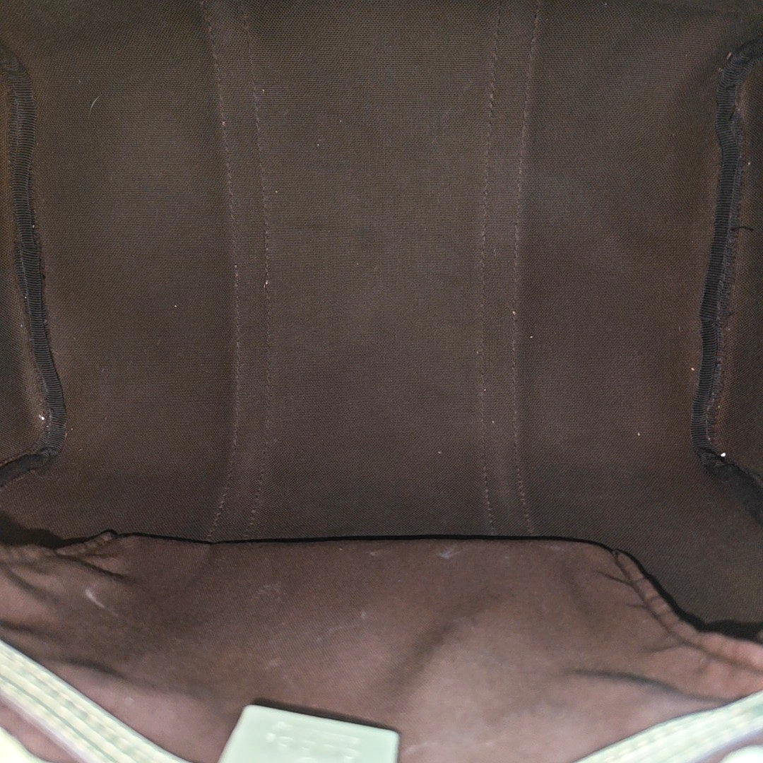 Joy Medium Monogram Coated Canvas Beige