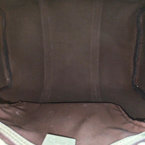 Joy Medium Monogram Coated Canvas Beige