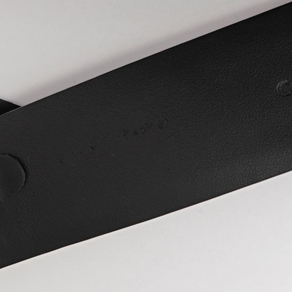 Leather Belt Black