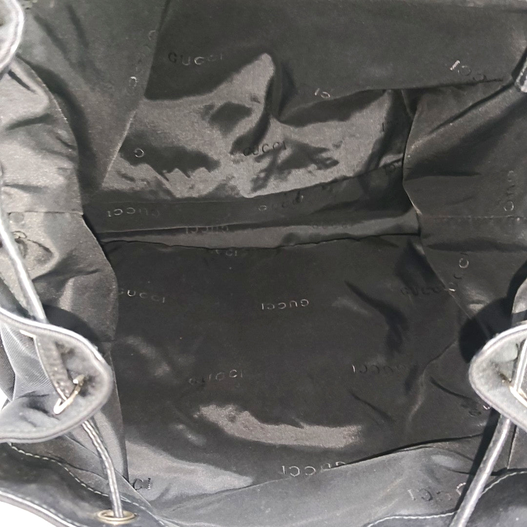 Fabric Backpack Black