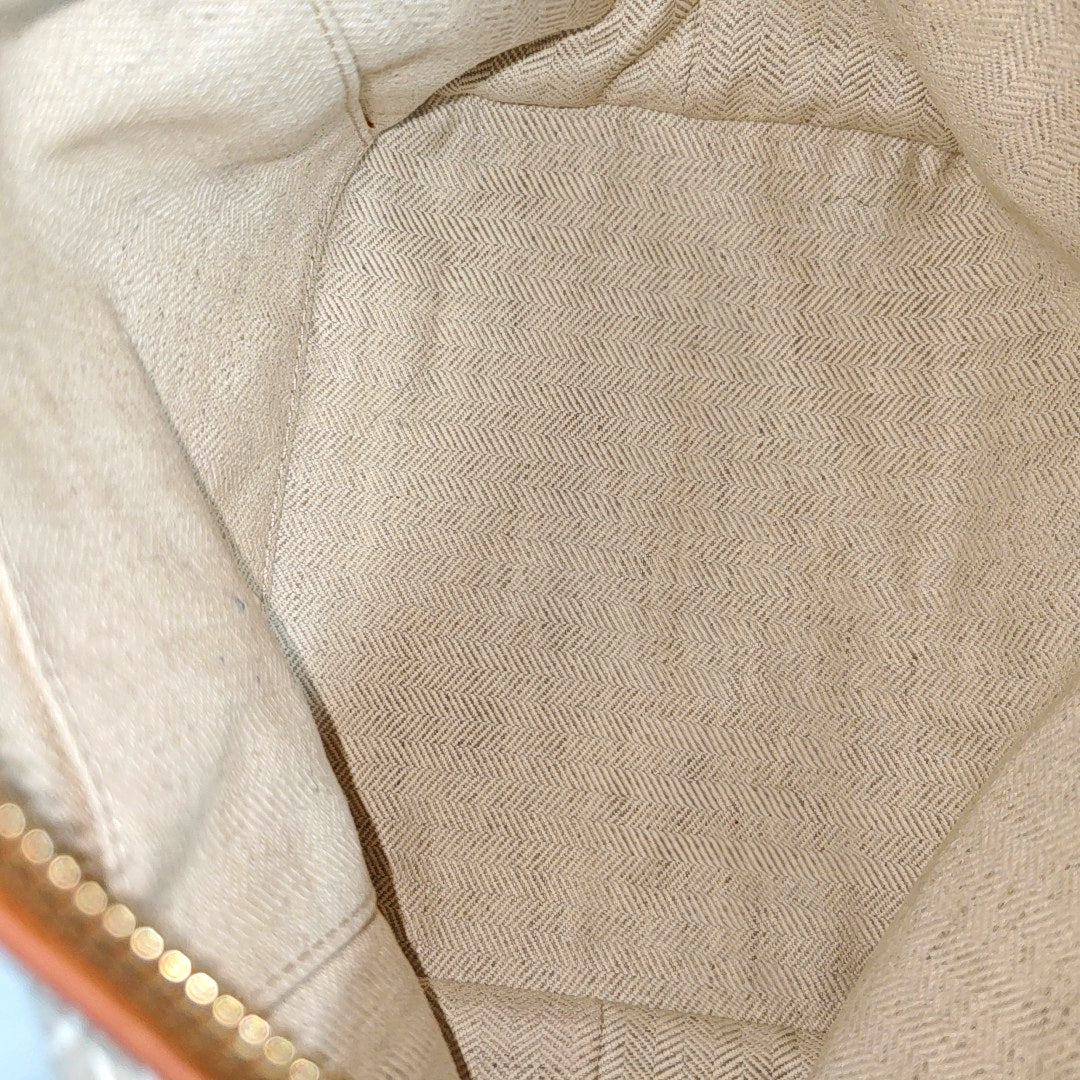 Anagram Small Monogram Canvas Beige