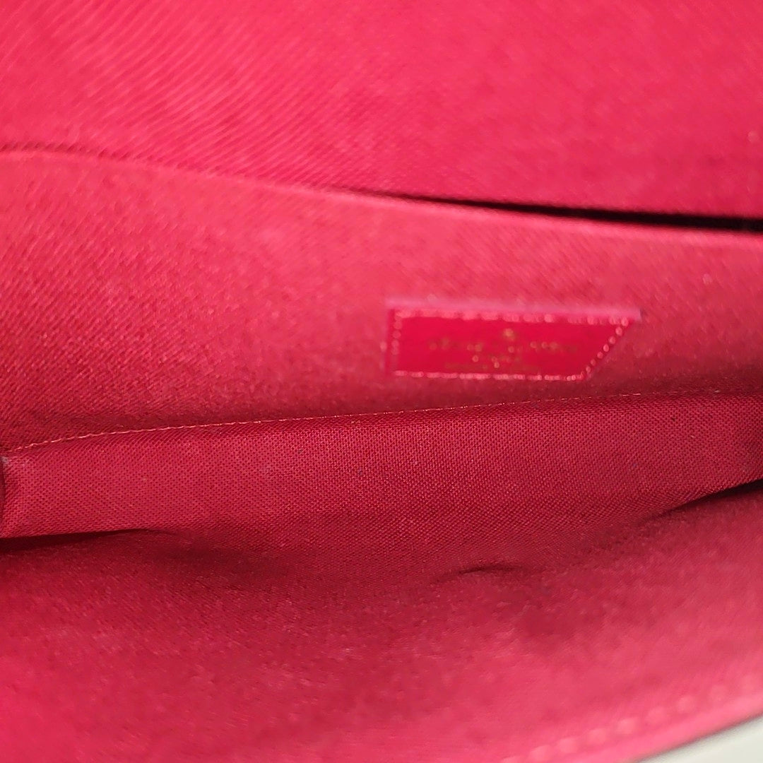 FÉLICIE Monogram Coated Canvas Brown