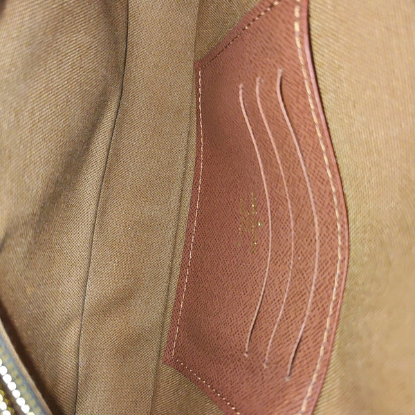 IVY Monogram Coated Canvas Brown