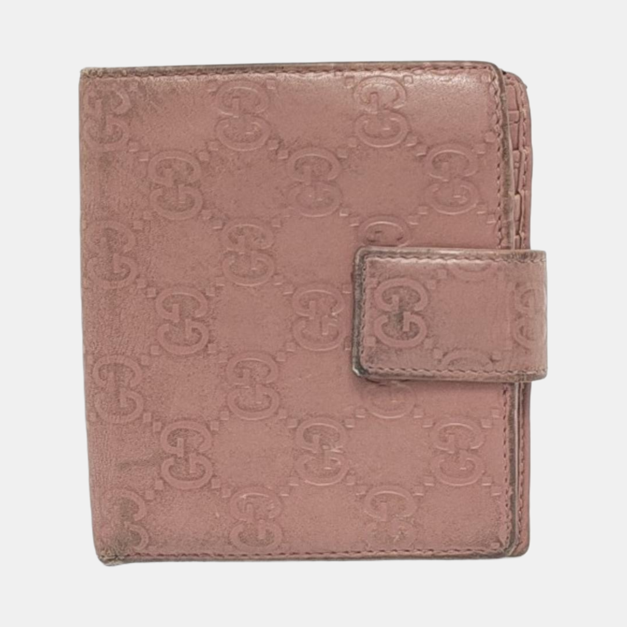 Monogram Calfskin Pink Wallet
