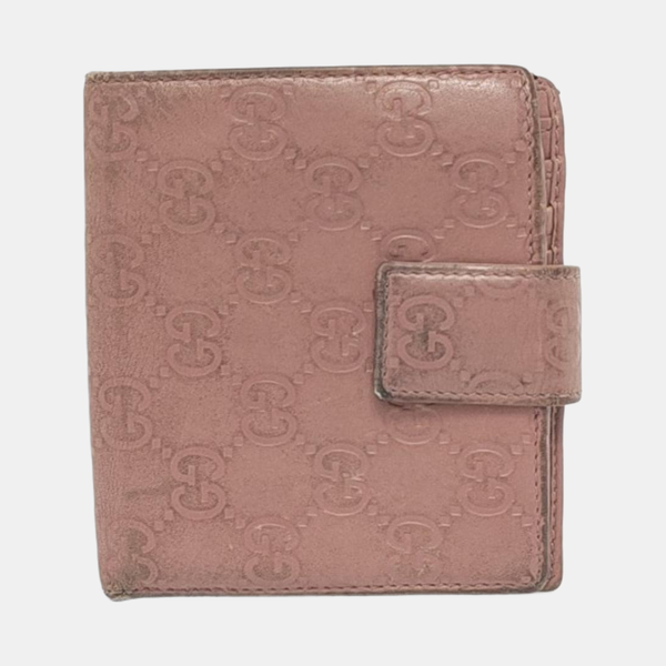 Monogram Calfskin Pink Wallet