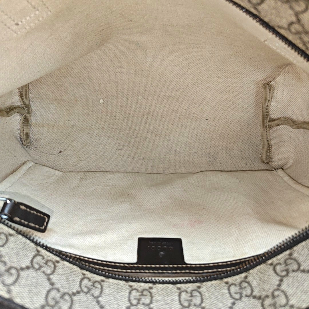 Monogram Coated Canvas Brown