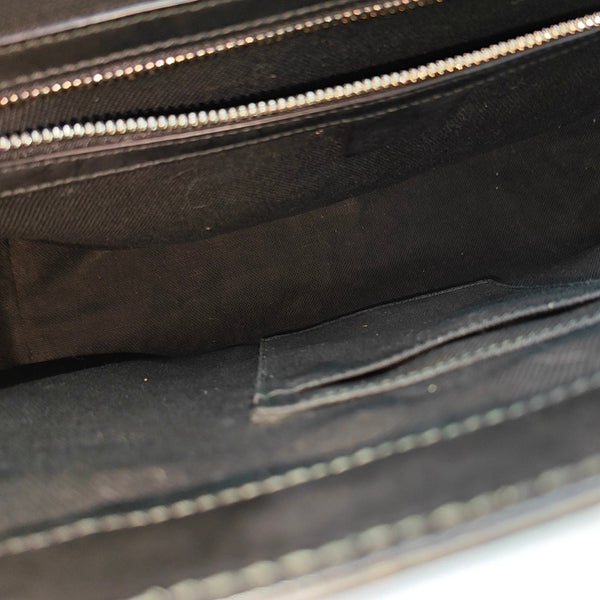 Nightcourrier Monogram Coated Canvas Black