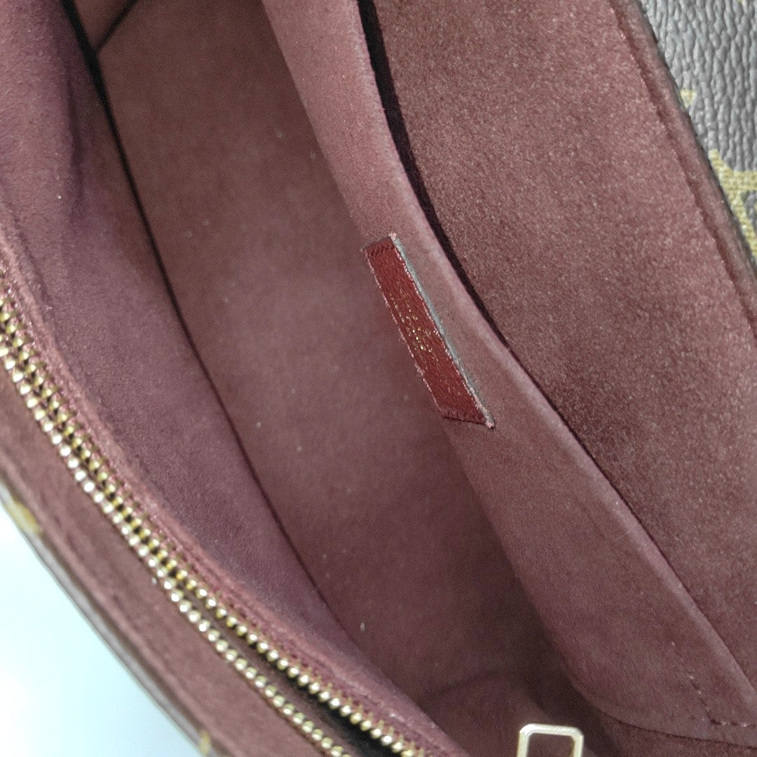 SAINT PLACIDE Monogram Coated Canvas Brown