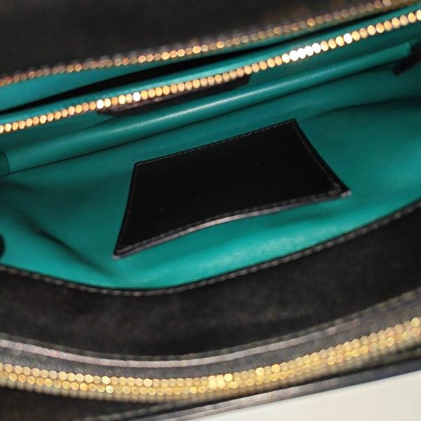 SERPENTI FOREVER Medium Calfskin Black