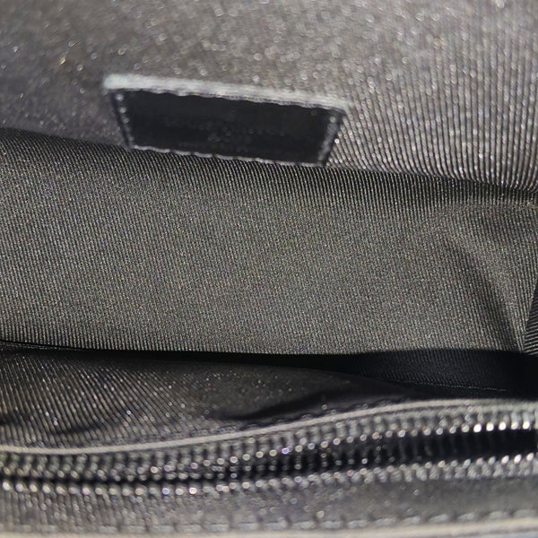 STEAMER Mini Monogram Coated Canvas Black