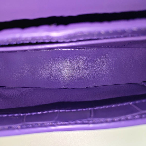 Hourglass Small Calfskin Purple