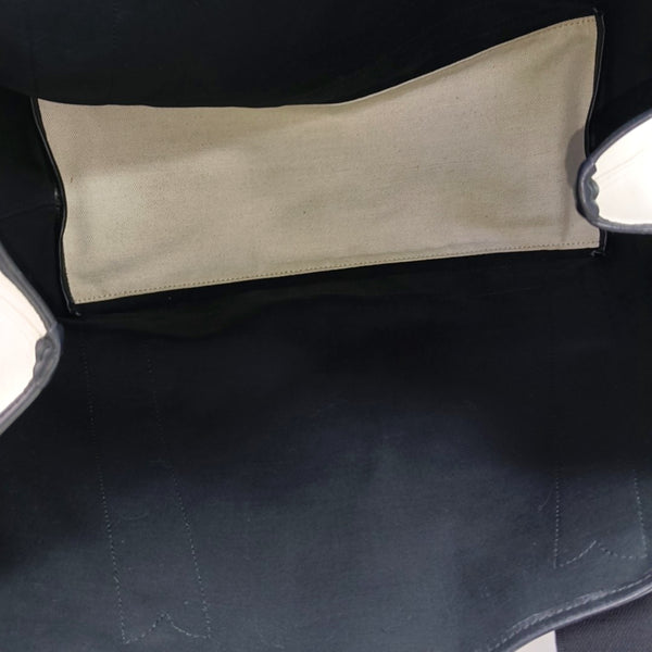 Navy Canvas White
