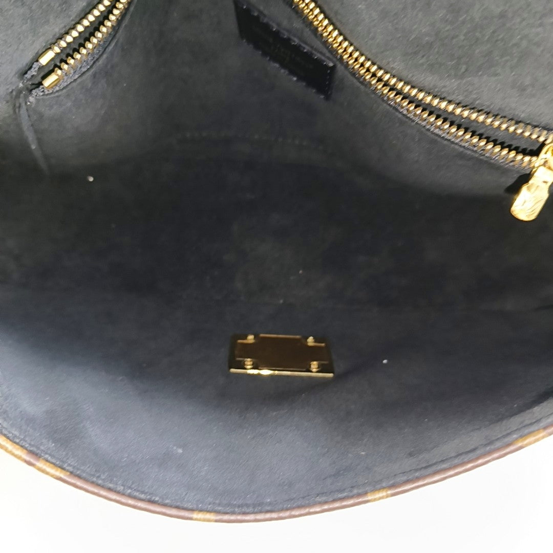 TRUNKIE Monogram Coated Canvas Brown