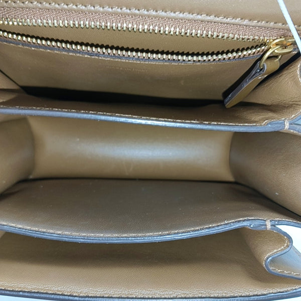 CLASSIC BOX Mini Calfskin Brown