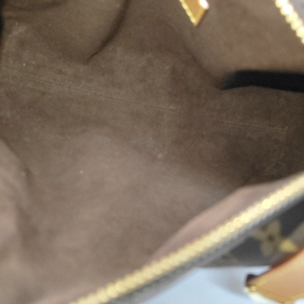 SIDE TRUNK MM Monogram Coated Canvas Brown
