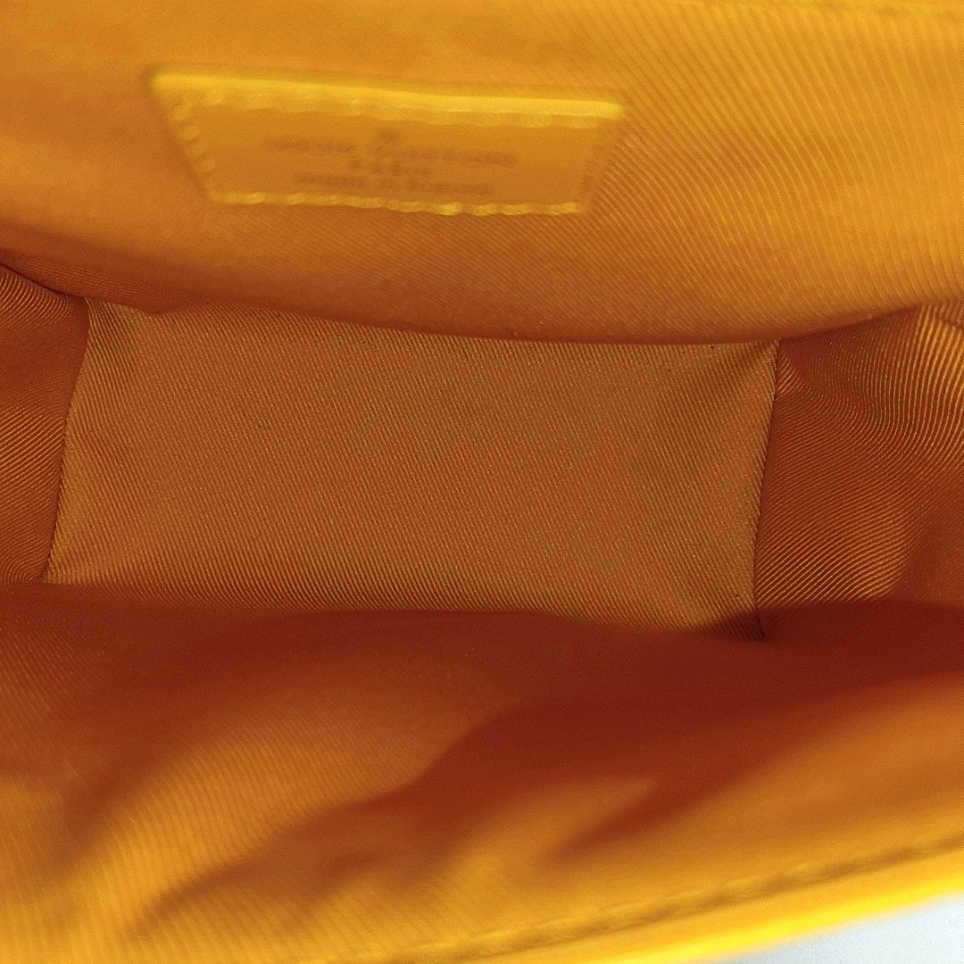 STEAMER Super Mini Monogram Coated Canvas Orange