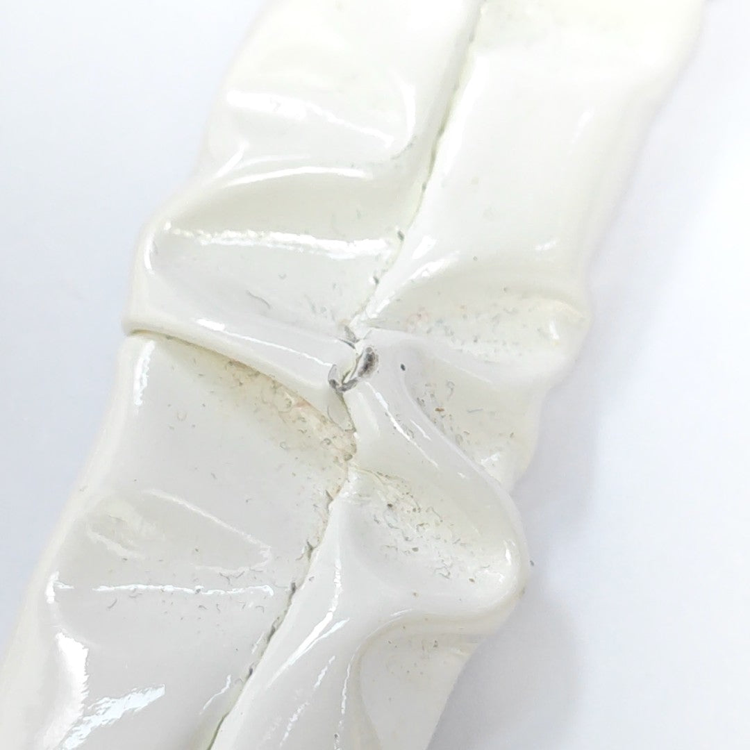 Leather Belt White