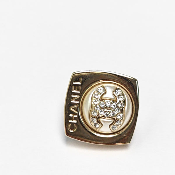 Metal Gold Stud Earrings