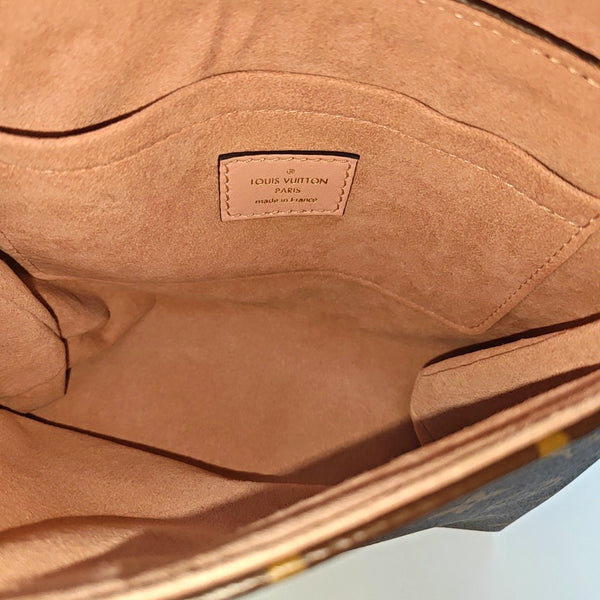 LOCKY BB Monogram Coated Canvas Pink