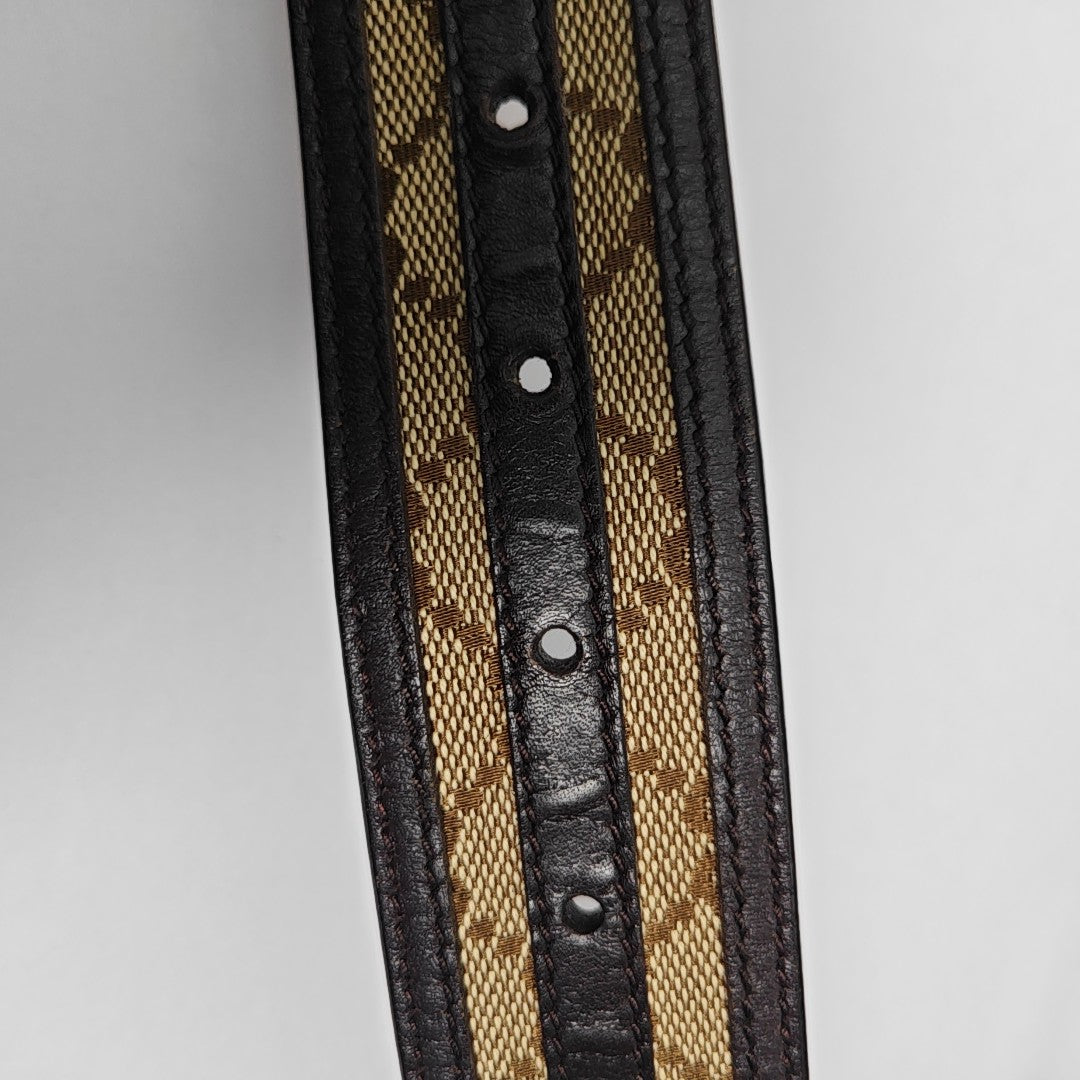 Fabric Belt Beige