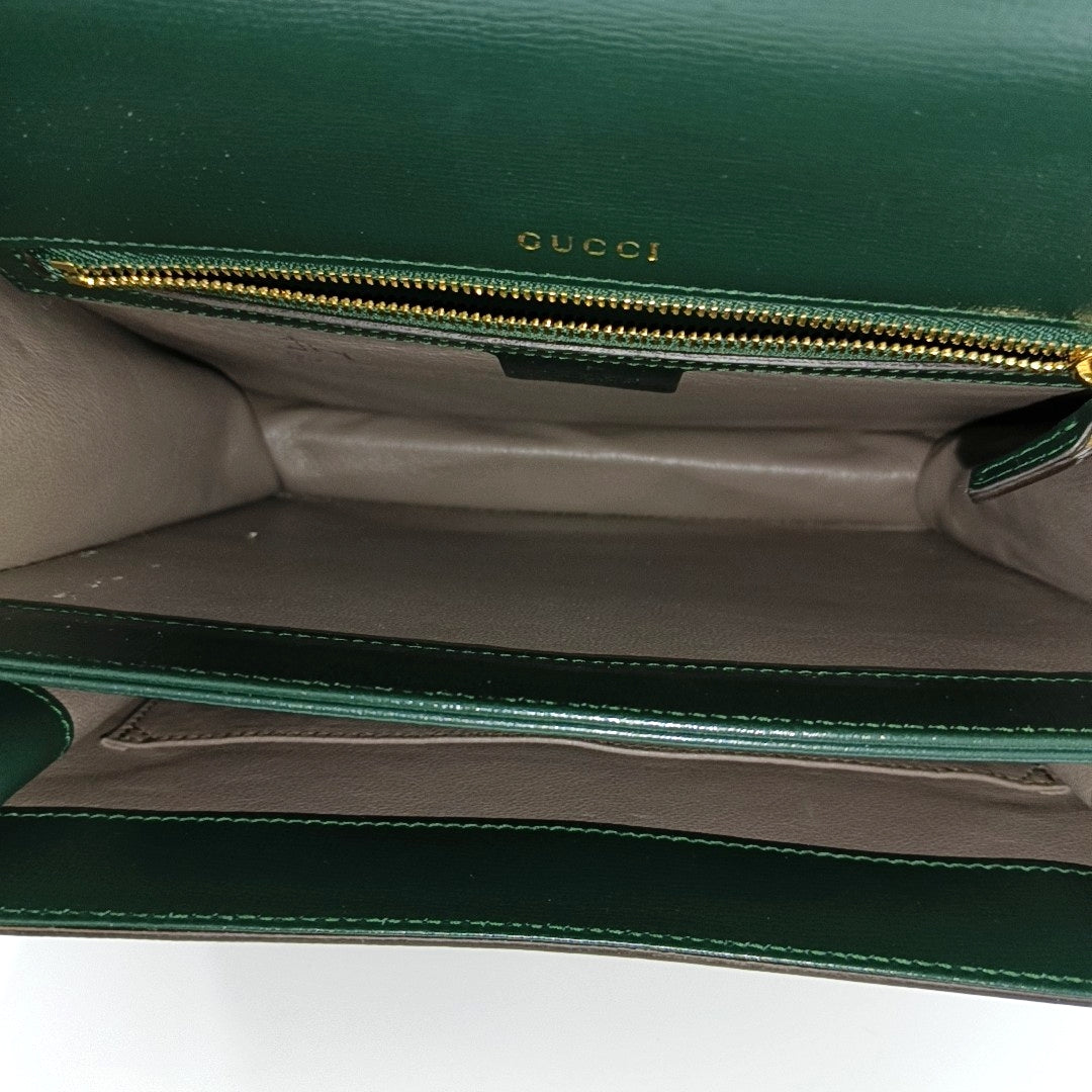 Sylvie 1969 Small Calfskin Green